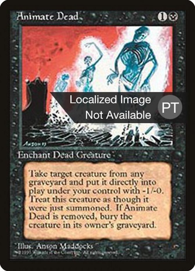 Animate Dead [Fourth Edition (Foreign Black Border)] | Card Merchant Takapuna