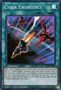 Cyber Emergency [GEIM-EN042] Super Rare | Card Merchant Takapuna