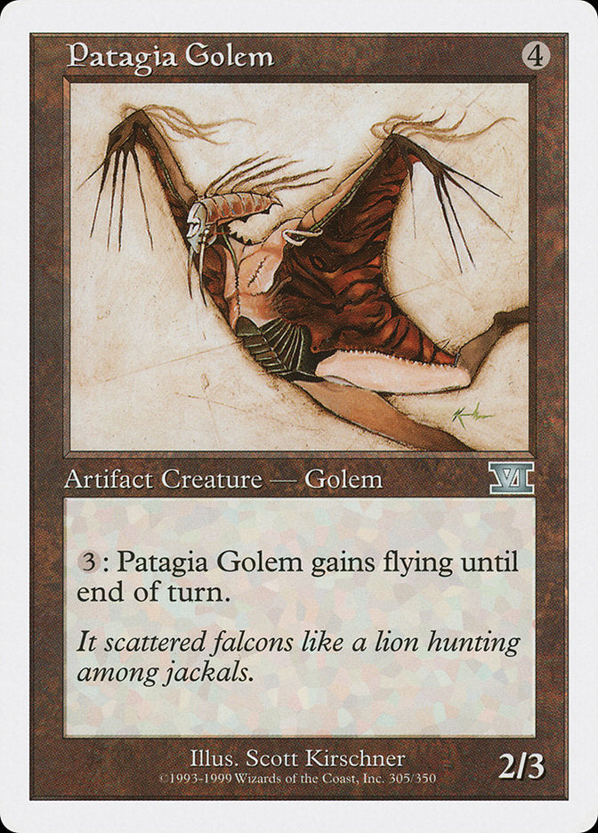 Patagia Golem [Classic Sixth Edition] | Card Merchant Takapuna