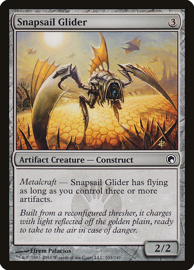 Snapsail Glider [Scars of Mirrodin] | Card Merchant Takapuna