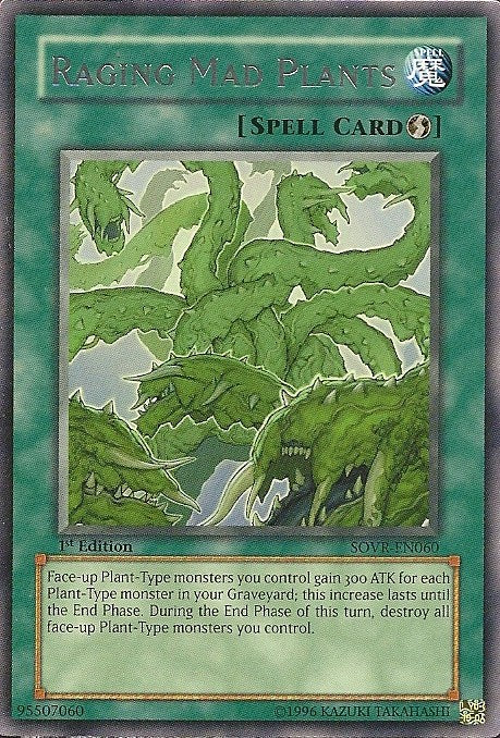 Raging Mad Plants [SOVR-EN060] Rare | Card Merchant Takapuna