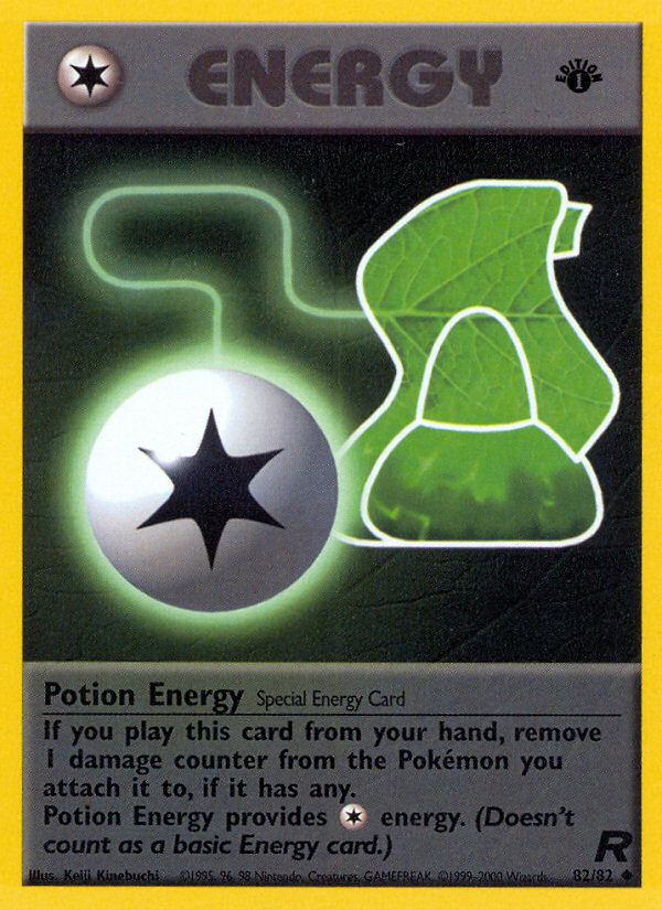 Potion Energy (82/82) [Team Rocket 1st Edition] | Card Merchant Takapuna