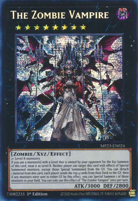 The Zombie Vampire [MP23-EN024] Prismatic Secret Rare | Card Merchant Takapuna