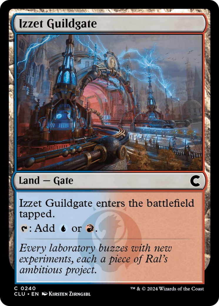 Izzet Guildgate [Ravnica: Clue Edition] | Card Merchant Takapuna