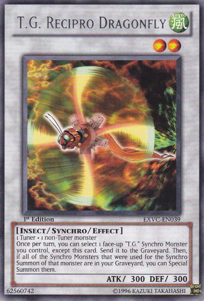 T.G. Recipro Dragonfly [EXVC-EN039] Rare | Card Merchant Takapuna