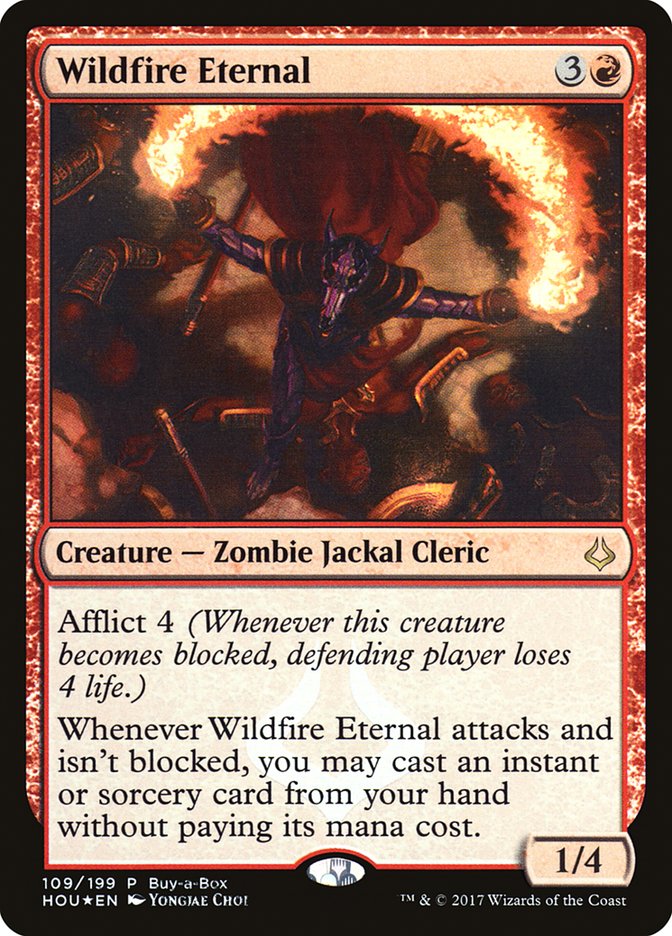 Wildfire Eternal (Buy-A-Box) [Hour of Devastation Promos] | Card Merchant Takapuna