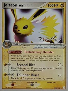 Jolteon ex (109/113) (Legendary Ascent - Tom Roos) [World Championships 2007] | Card Merchant Takapuna