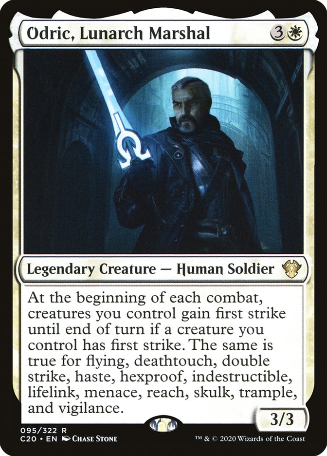 Odric, Lunarch Marshal [Commander 2020] | Card Merchant Takapuna