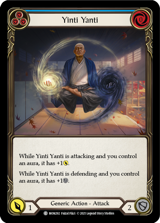 Yinti Yanti (Blue) [MON292] (Monarch)  1st Edition Normal | Card Merchant Takapuna