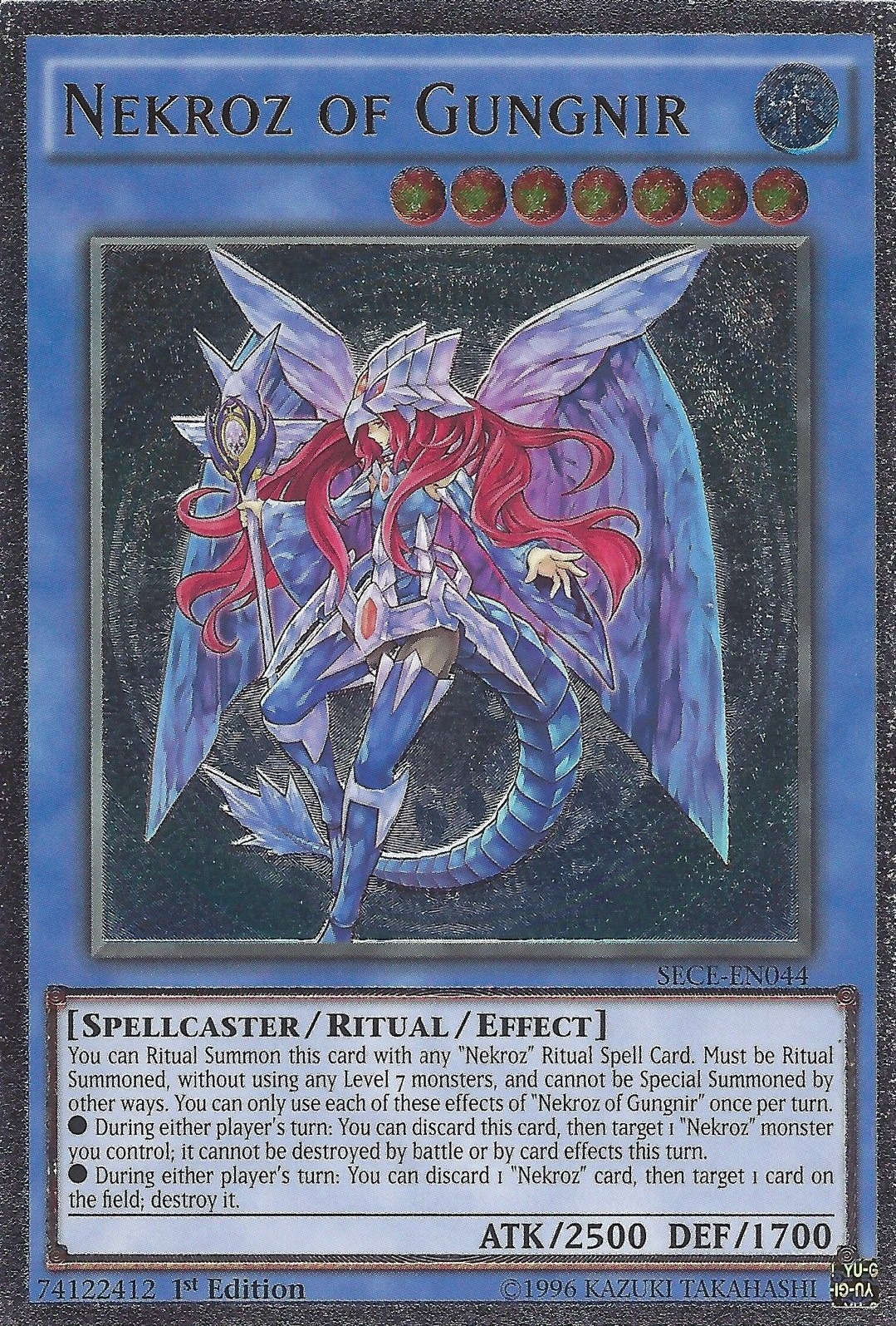 Nekroz of Gungnir [SECE-EN044] Ultimate Rare | Card Merchant Takapuna