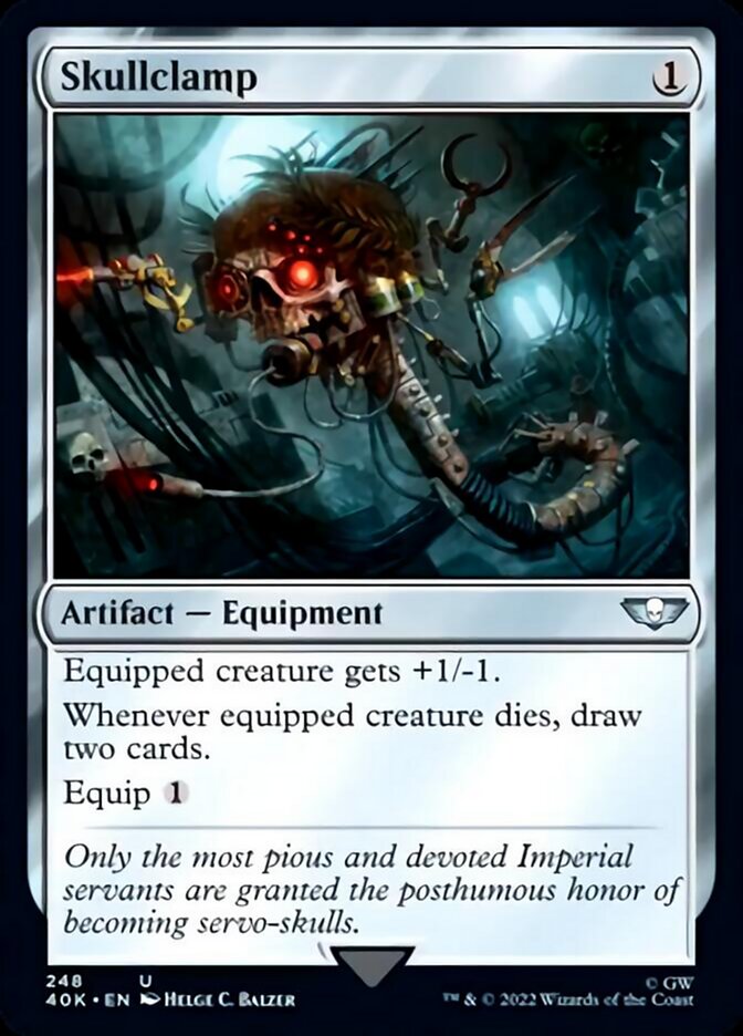 Skullclamp (Surge Foil) [Warhammer 40,000] | Card Merchant Takapuna