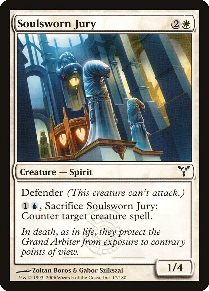 Soulsworn Jury [Dissension] | Card Merchant Takapuna