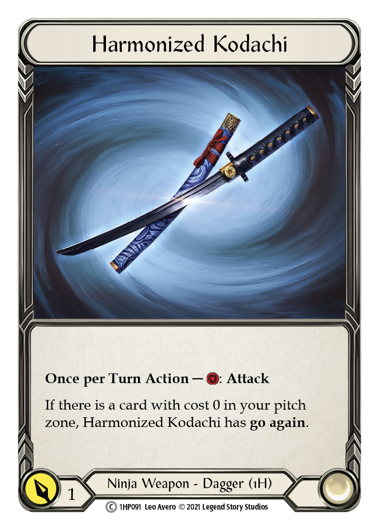 Harmonized Kodachi (Left) [1HP091] (History Pack 1) | Card Merchant Takapuna