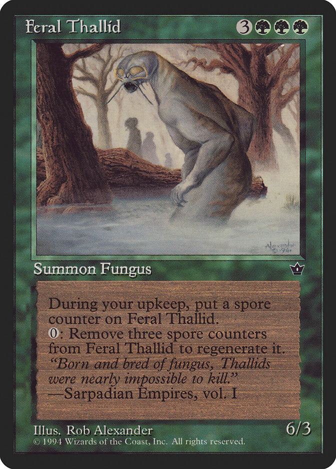 Feral Thallid [Fallen Empires] | Card Merchant Takapuna