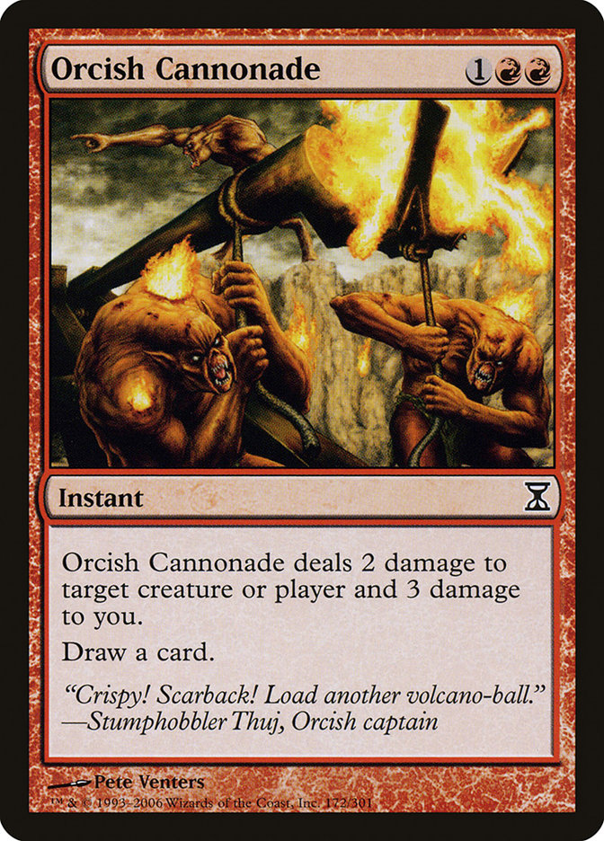 Orcish Cannonade [Time Spiral] | Card Merchant Takapuna