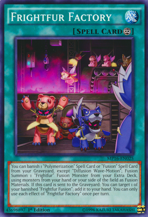 Frightfur Factory [MP16-EN025] Common | Card Merchant Takapuna