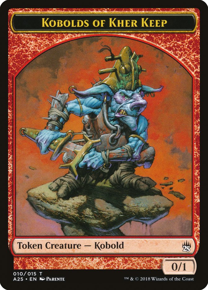 Kobolds of Kher Keep Token [Masters 25 Tokens] | Card Merchant Takapuna