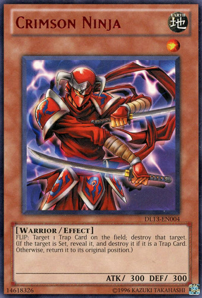 Crimson Ninja (Red) [DL13-EN004] Rare | Card Merchant Takapuna