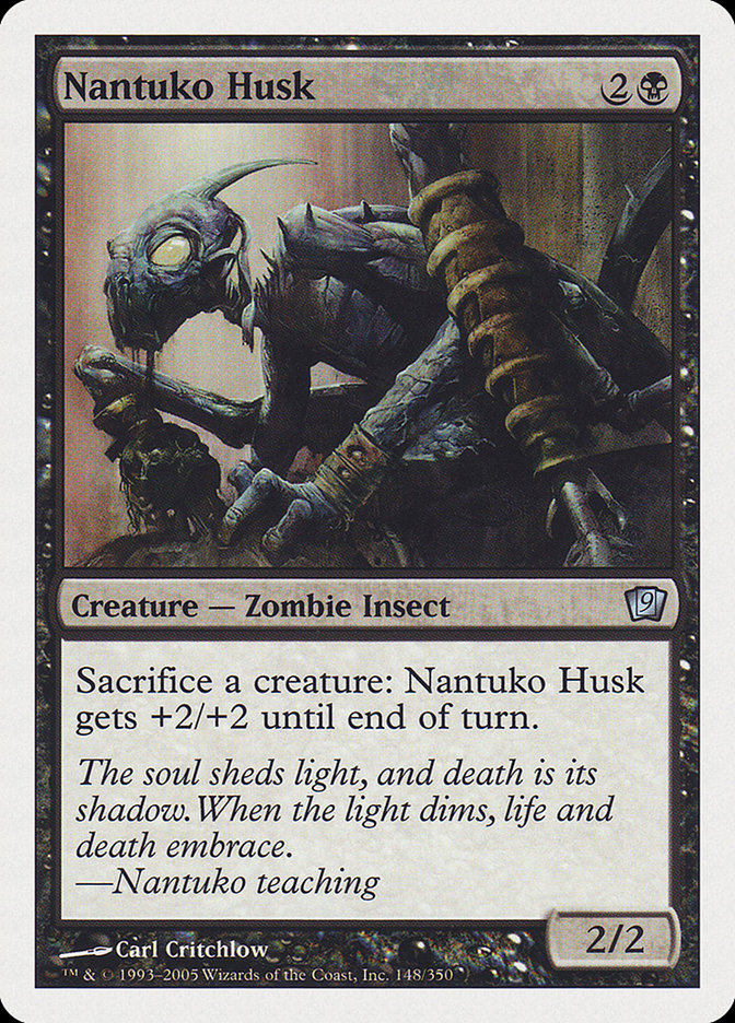 Nantuko Husk [Ninth Edition] | Card Merchant Takapuna