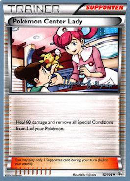 Pokemon Center Lady (93/106) (Primal Groudon - Alejandro Ng-Guzman) [World Championships 2015] | Card Merchant Takapuna