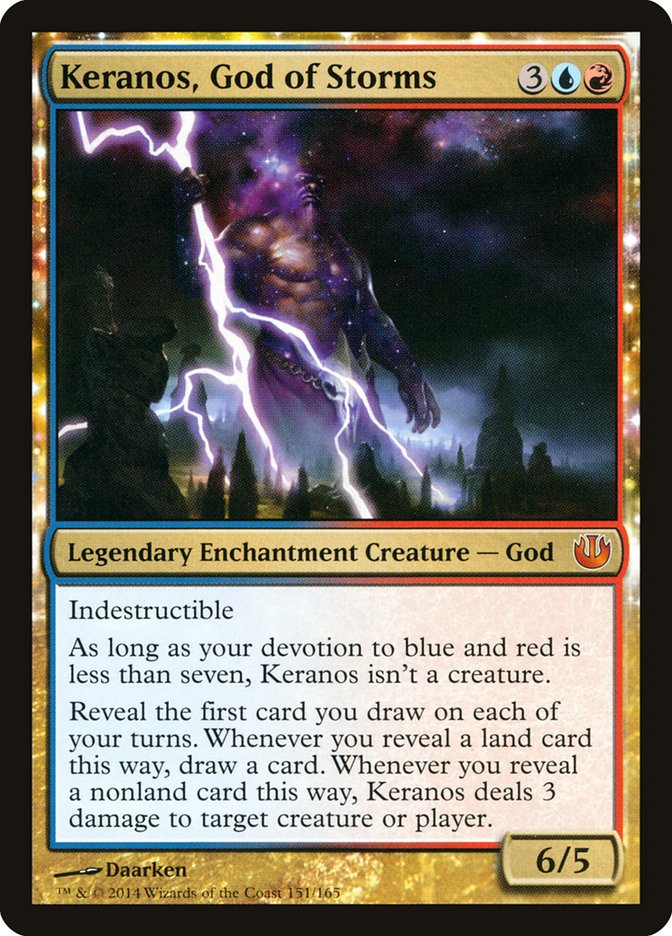 Keranos, God of Storms [Journey into Nyx] | Card Merchant Takapuna