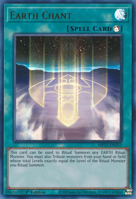 Earth Chant [MP22-EN251] Ultra Rare | Card Merchant Takapuna