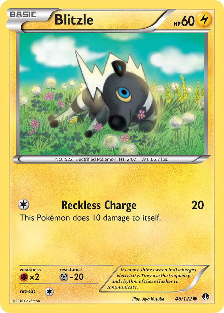 Blitzle (48/122) [XY: BREAKpoint] | Card Merchant Takapuna