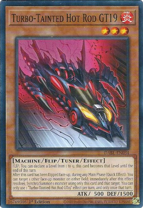 Turbo-Tainted Hot Rod GT19 [DABL-EN034] Common | Card Merchant Takapuna