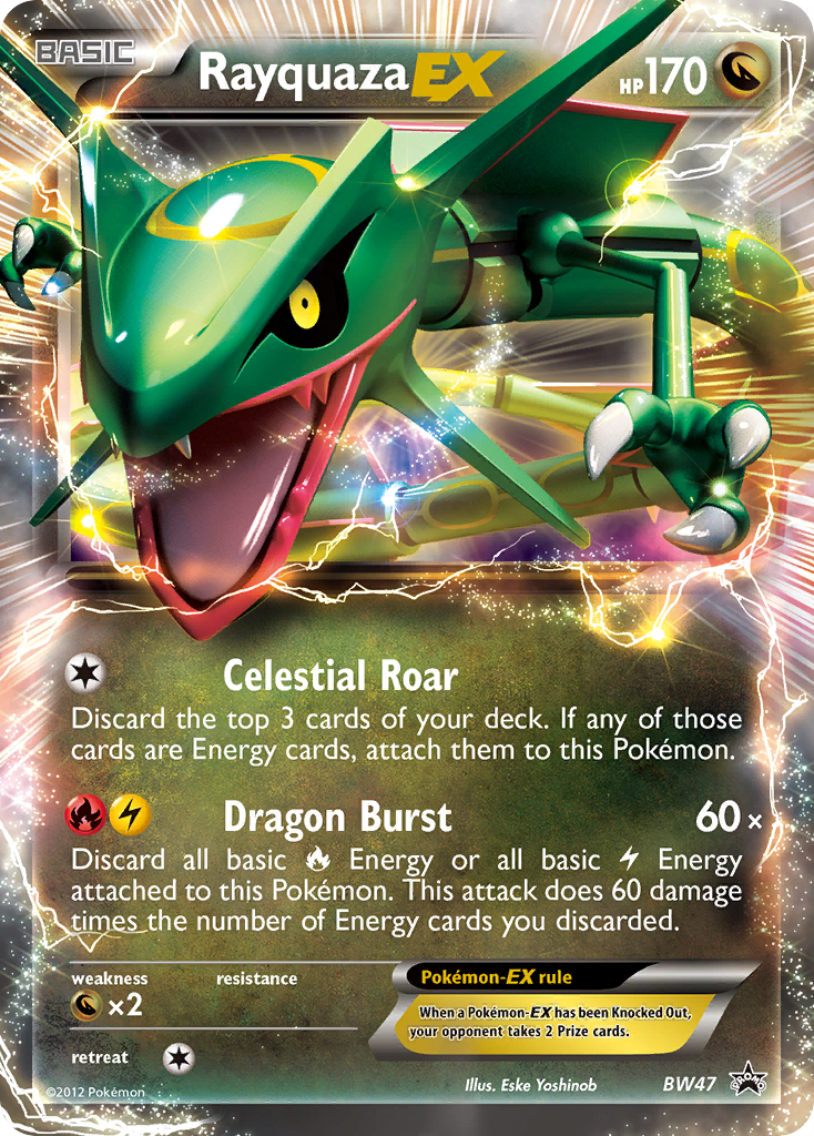 Rayquaza EX (BW47) [Black & White: Black Star Promos] | Card Merchant Takapuna