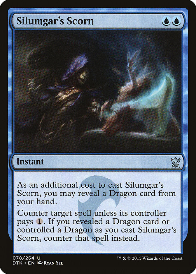 Silumgar's Scorn [Dragons of Tarkir] | Card Merchant Takapuna