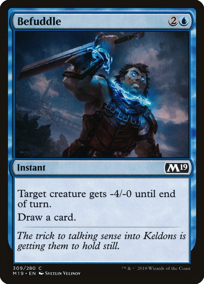 Befuddle [Core Set 2019] | Card Merchant Takapuna