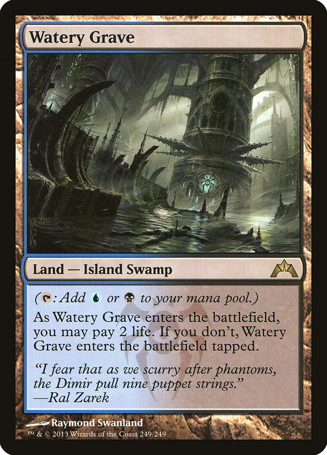 Watery Grave [Gatecrash] | Card Merchant Takapuna