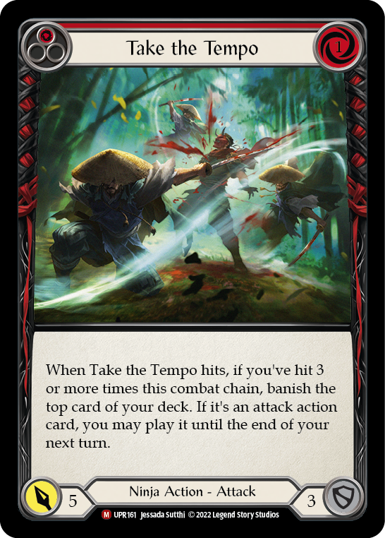 Take the Tempo [UPR161] (Uprising)  Rainbow Foil | Card Merchant Takapuna