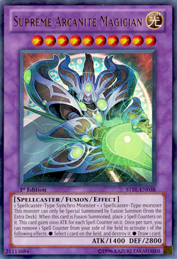 Supreme Arcanite Magician [STBL-EN038] Ultra Rare | Card Merchant Takapuna