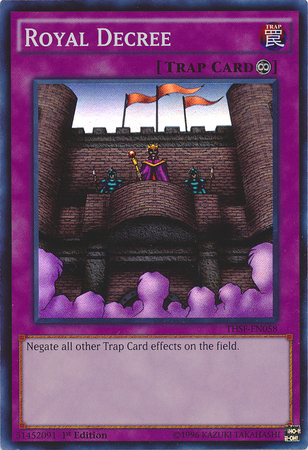 Royal Decree [THSF-EN058] Super Rare | Card Merchant Takapuna