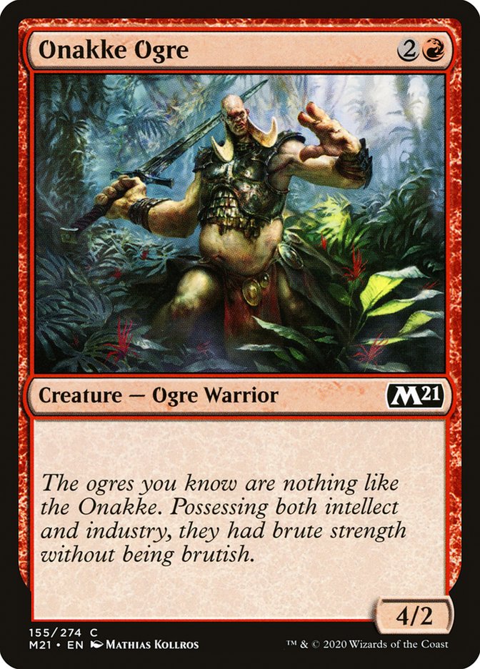 Onakke Ogre [Core Set 2021] | Card Merchant Takapuna