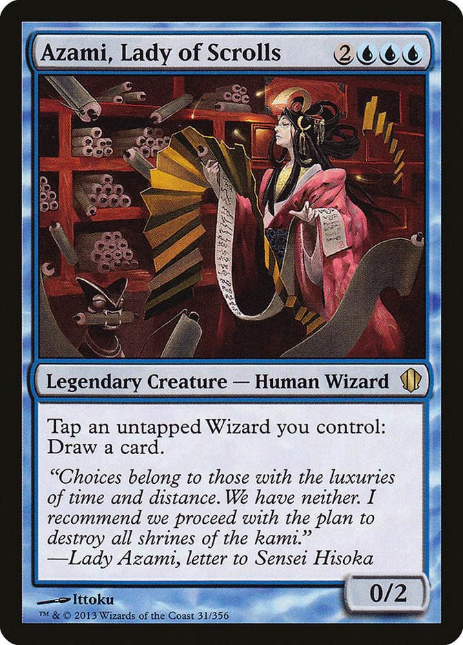 Azami, Lady of Scrolls [Commander 2013] | Card Merchant Takapuna