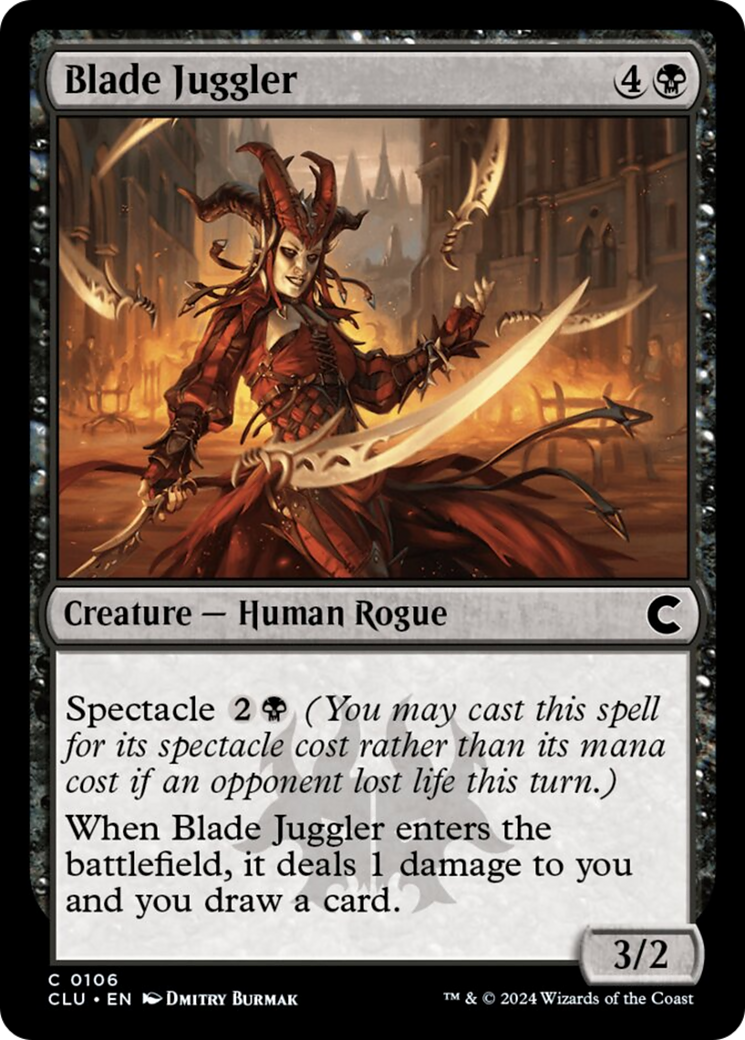 Blade Juggler [Ravnica: Clue Edition] | Card Merchant Takapuna