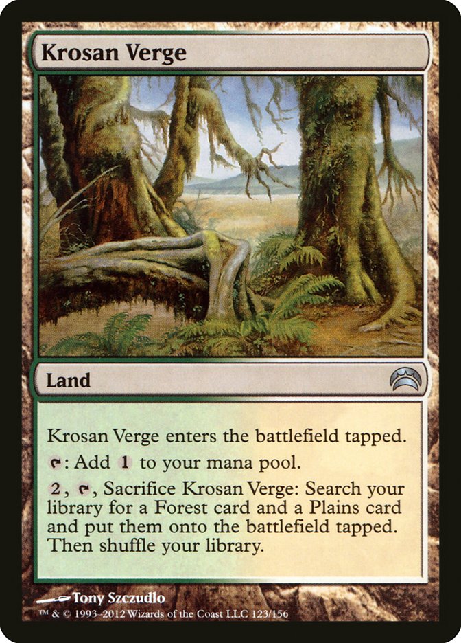 Krosan Verge [Planechase 2012] | Card Merchant Takapuna