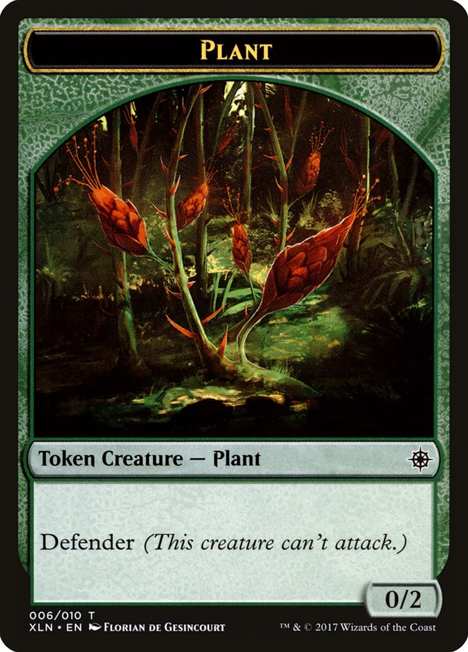 Plant Token [Ixalan Tokens] | Card Merchant Takapuna