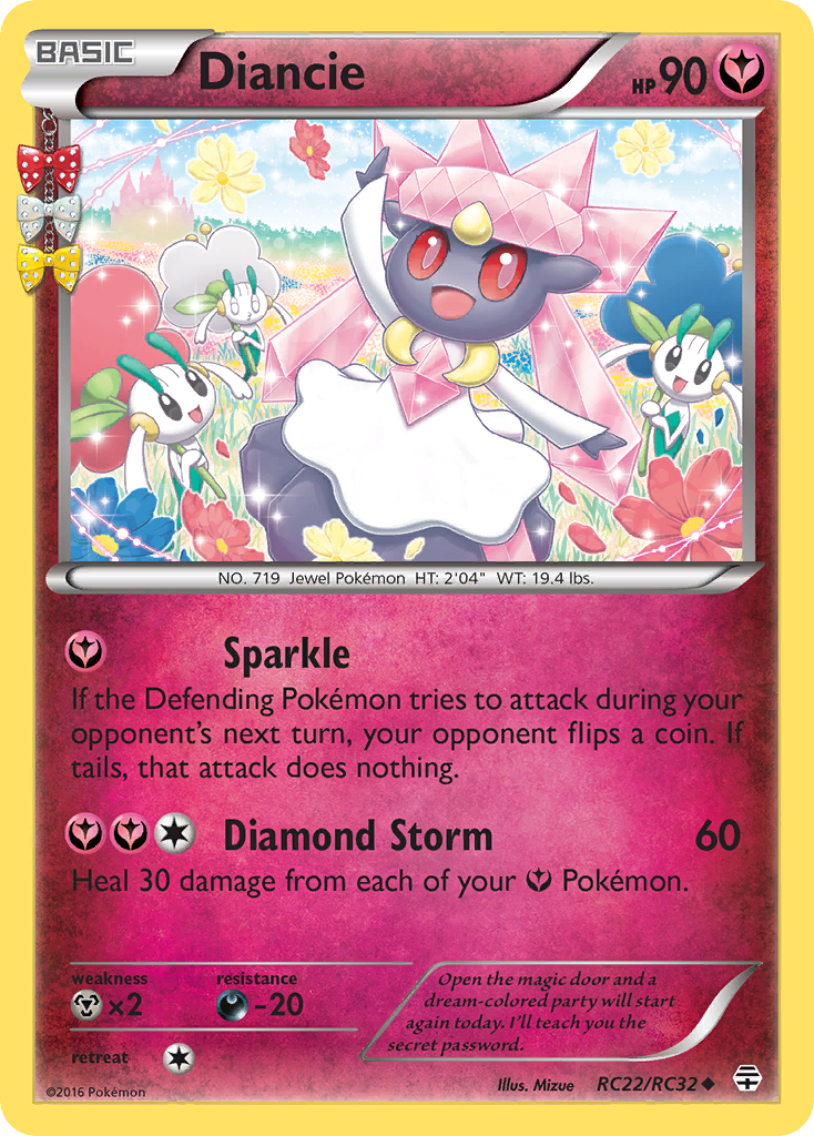 Diancie (RC22/RC32) [XY: Generations] | Card Merchant Takapuna