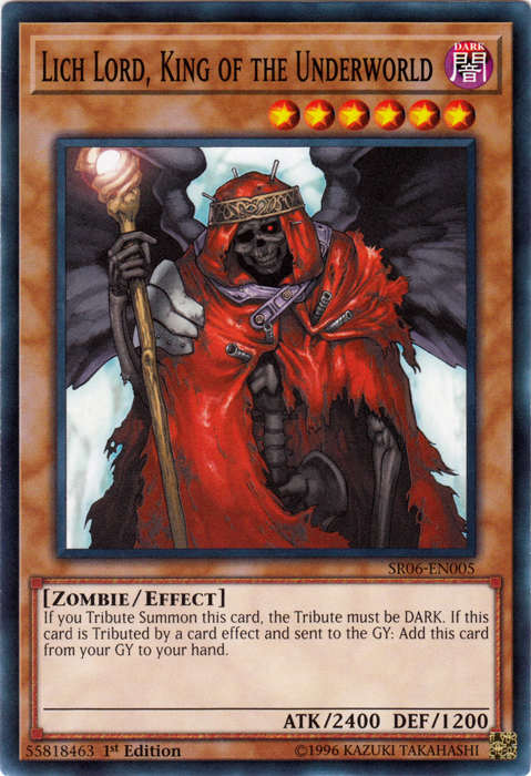 Lich Lord, King of the Underworld [SR06-EN005] Common | Card Merchant Takapuna