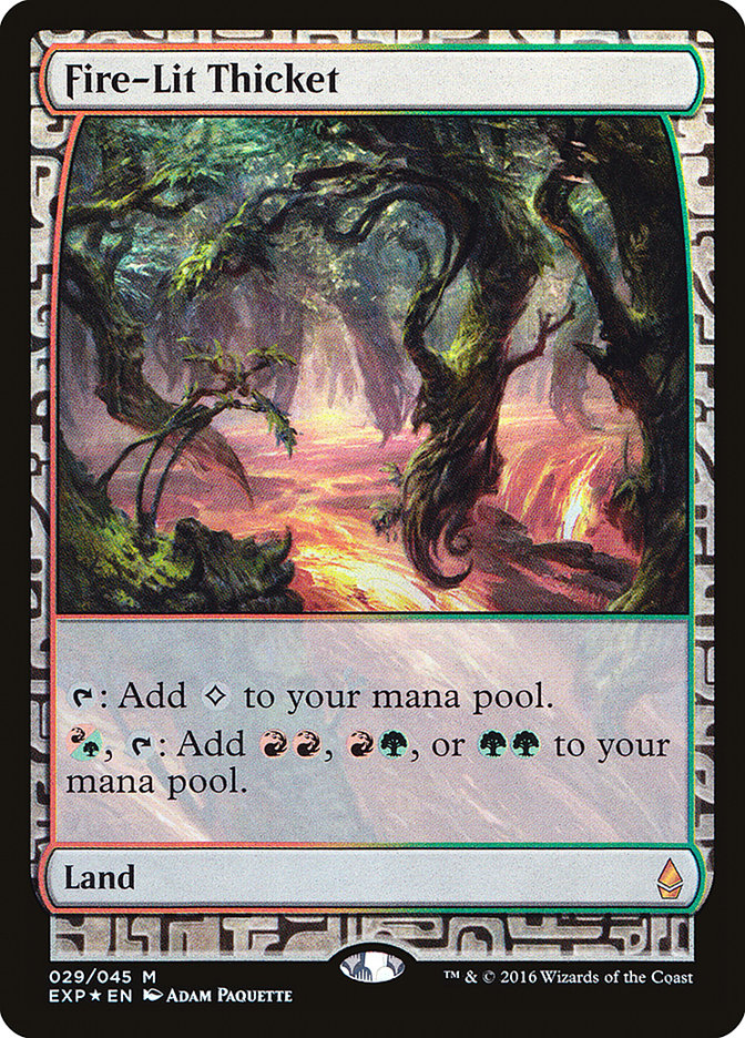 Fire-Lit Thicket [Zendikar Expeditions] | Card Merchant Takapuna