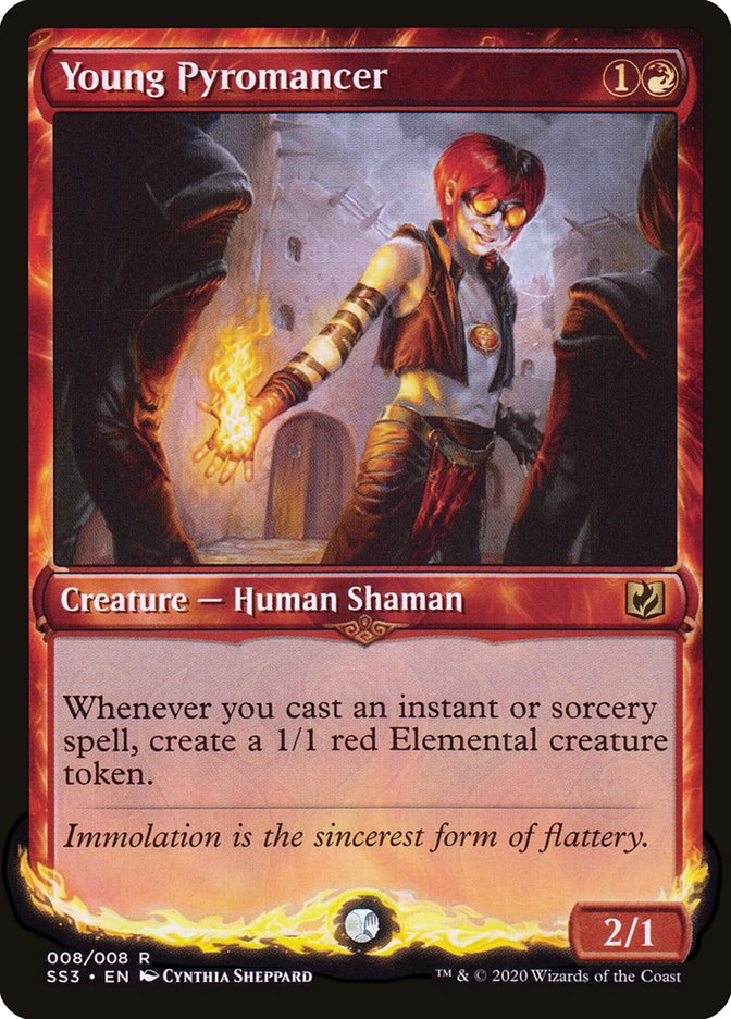 Young Pyromancer [Signature Spellbook: Chandra] | Card Merchant Takapuna