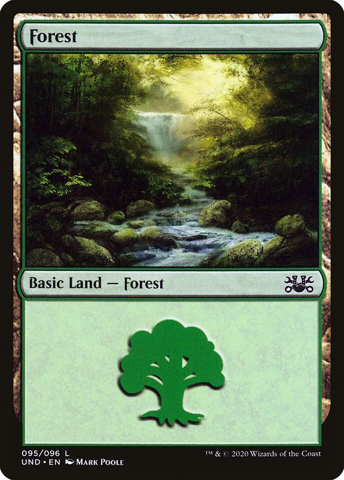 Forest (95) [Unsanctioned] | Card Merchant Takapuna