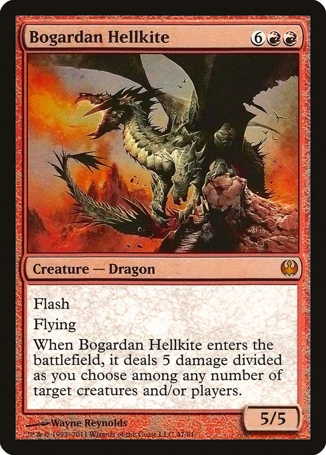 Bogardan Hellkite [Duel Decks: Knights vs. Dragons] | Card Merchant Takapuna