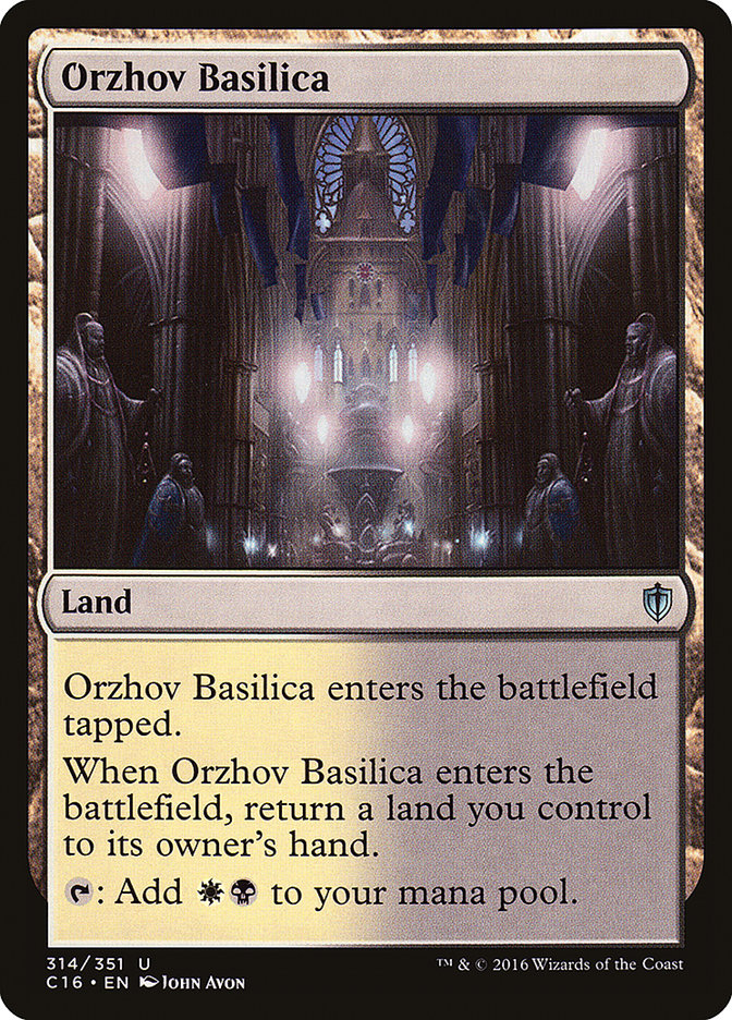 Orzhov Basilica [Commander 2016] | Card Merchant Takapuna