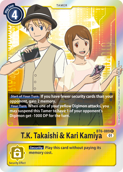 T.K. Takaishi & Kari Kamiya [BT6-089] [Double Diamond] | Card Merchant Takapuna