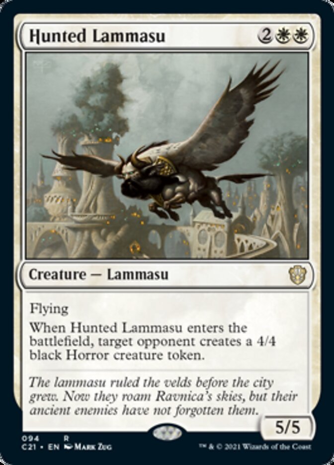 Hunted Lammasu [Commander 2021] | Card Merchant Takapuna