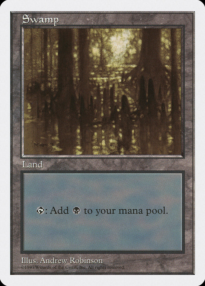 Swamp (438) [Fifth Edition] | Card Merchant Takapuna